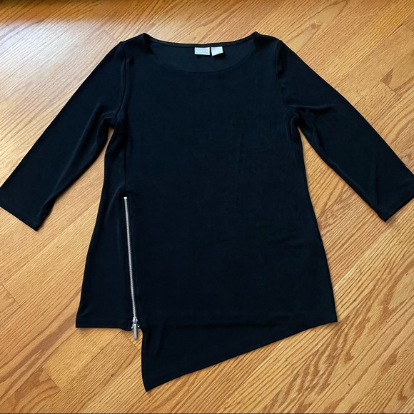 COPY - Chico’s Travelers Top with Zipper - Picture 1 of 6